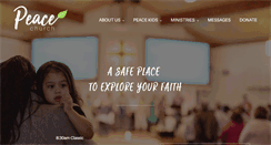 Desktop Screenshot of peace-eagan.org